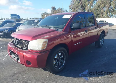 2005 Nissan Titan Xe from USA, damaged, VIN 1N6AA07A55N549202